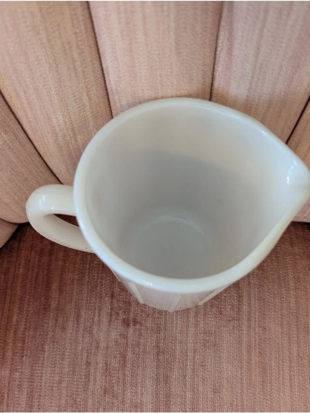 Vintage Hazel Atlas White Milk Glass 5